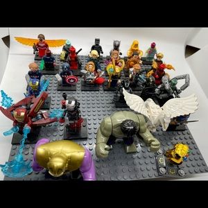 Avengers figures toy block collection 29 total